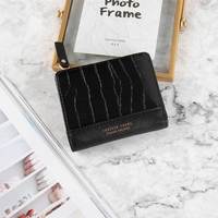 Mały portfel damski wzór krokodyla na zamek błyskawiczny portmonetki luksusowy projektant portfel z saszetką na karty damskie worki na pieniądze torebki 6